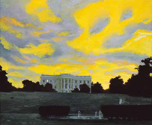 Dawn, The White House, 2000