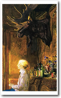 Lunch at the Factory &copy; Jamie Wyeth